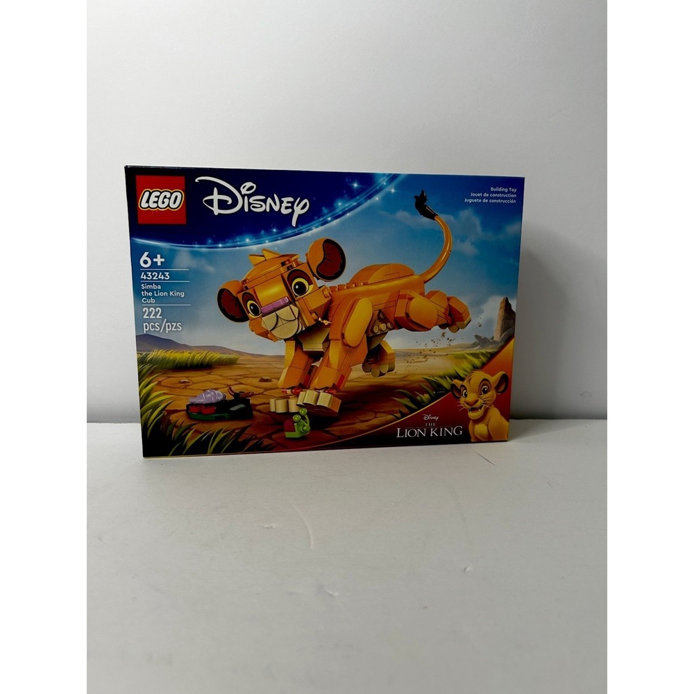 Disney LEGO, Lion King, Simba, 222 Pc #43243 NIB